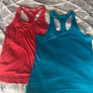 Nike running tanks